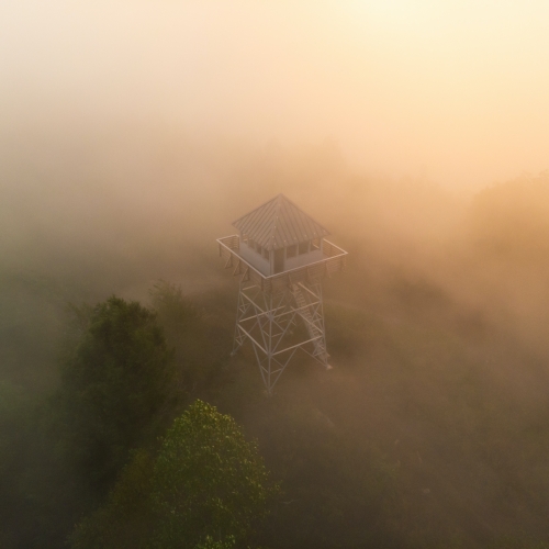 First Light at Rich Mountain