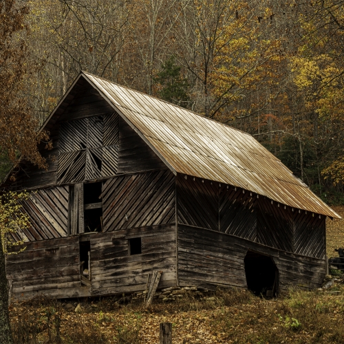 Tom Brown barn, Mars Hill, NC