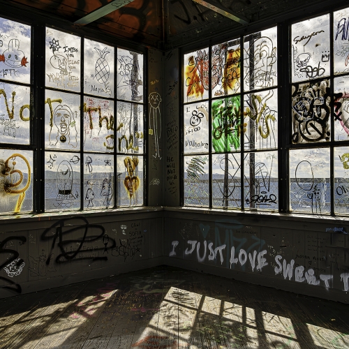 Fire Tower Graffiti