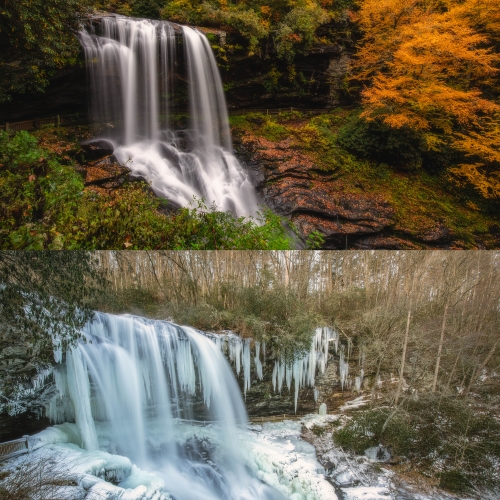 Dry Falls in Autumn & Winter